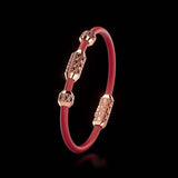 Single Bracelet Amphora, Red Gold