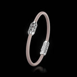 Single Bracelet Amphora, White Gold, 16 Diamonds