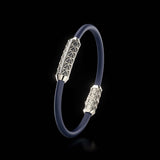 Single Bracelet Gladius, Platinum, 23 Diamonds