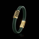 Double Bracelet Gladius, Yellow Gold