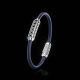Single Bracelet Amphora, White Gold, 46 Diamonds