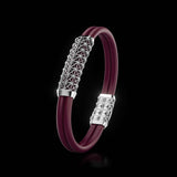 Double Bracelet Gladius, White Gold