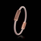 Single Bracelet Amphora, Red Gold