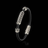 Single Bracelet Gladius, Platinum, 29 Diamonds