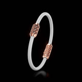Single Bracelet Amphora, Red Gold
