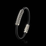 Single Bracelet Gladius, Platinum, 31 Diamonds