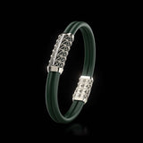 Double Bracelet Gladius, Platinum, 23 Diamonds