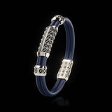 Double Bracelet Gladius, Platinum, 29 Diamonds