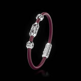 Single Bracelet Amphora, White Gold, 40 Diamonds