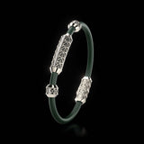 Single Bracelet Gladius, Platinum, 29 Diamonds