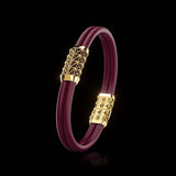 Double Bracelet Gladius, Yellow Gold