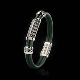 Double Bracelet Gladius, Platinum, 29 Diamonds