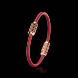 Single Bracelet Amphora, Red Gold