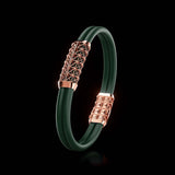 Double Bracelet Gladius, Red Gold