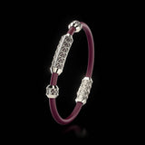 Single Bracelet Gladius, Platinum, 29 Diamonds
