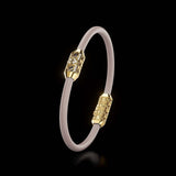 Single Bracelet Amphora, Yellow Gold, 22 Diamonds