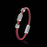 Single Bracelet Amphora, White Gold, 46 Diamonds
