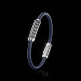 Single Bracelet Gladius, White Gold