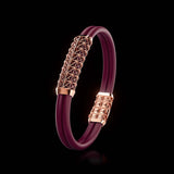 Double Bracelet Gladius, Red Gold