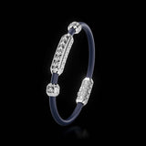 Single Bracelet Amphora, White Gold