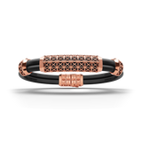 Double Bracelet Gladius, Red Gold