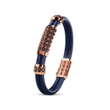 Double Bracelet Gladius, Red Gold