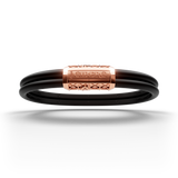 Double Bracelet Gladius, Yellow Gold / Monolock