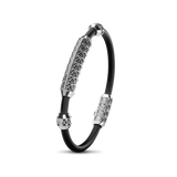 Single Bracelet Gladius, White Gold, 37 Diamonds