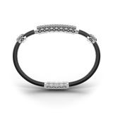 Single Bracelet Gladius, White Gold