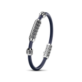 Single Bracelet Gladius, White Gold, 29 Diamonds