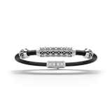 Single Bracelet Gladius, White Gold