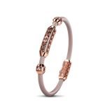 Single Bracelet Amphora, Red Gold, 70 Diamonds