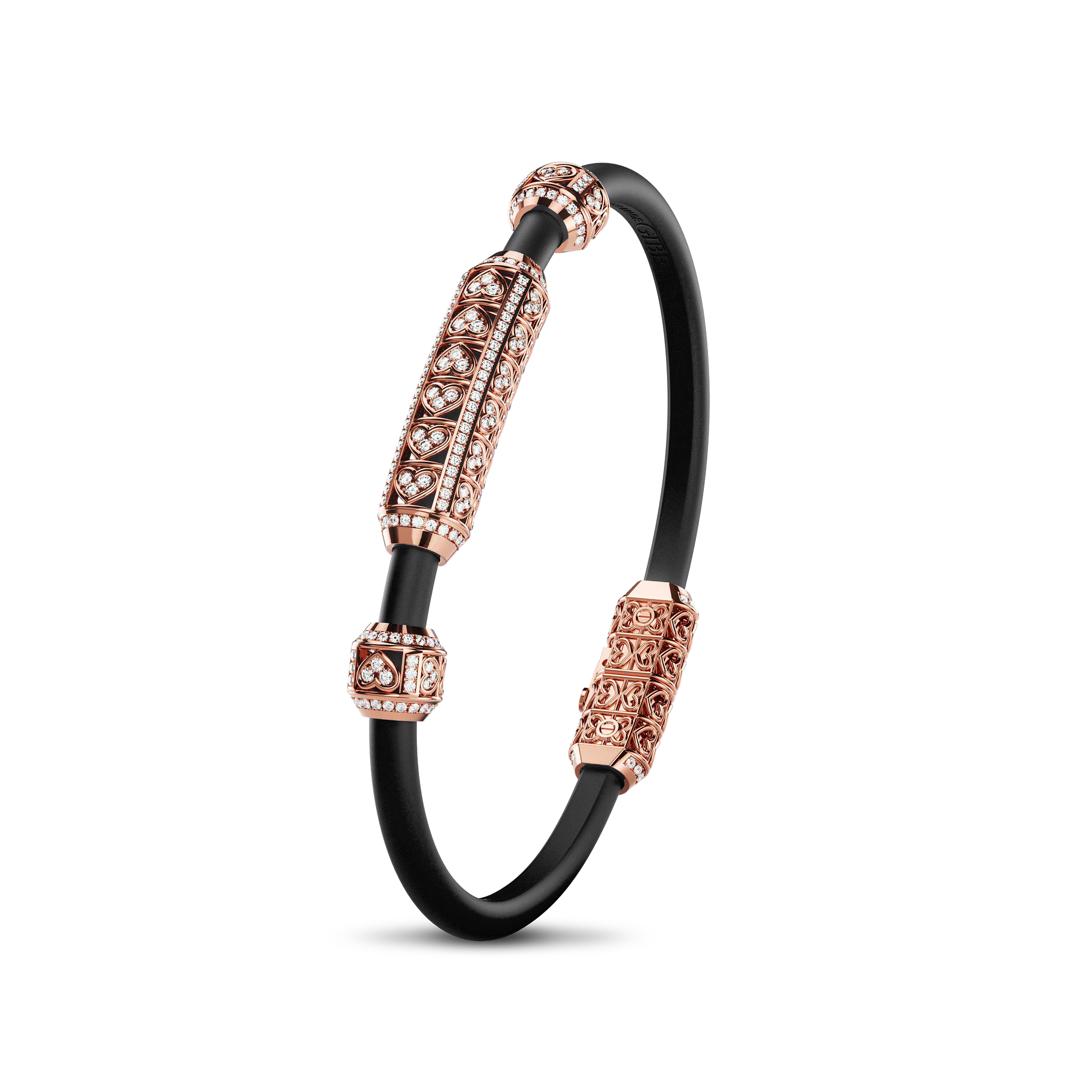 Bracelet Amphora Red Gold, 232 Diamonds