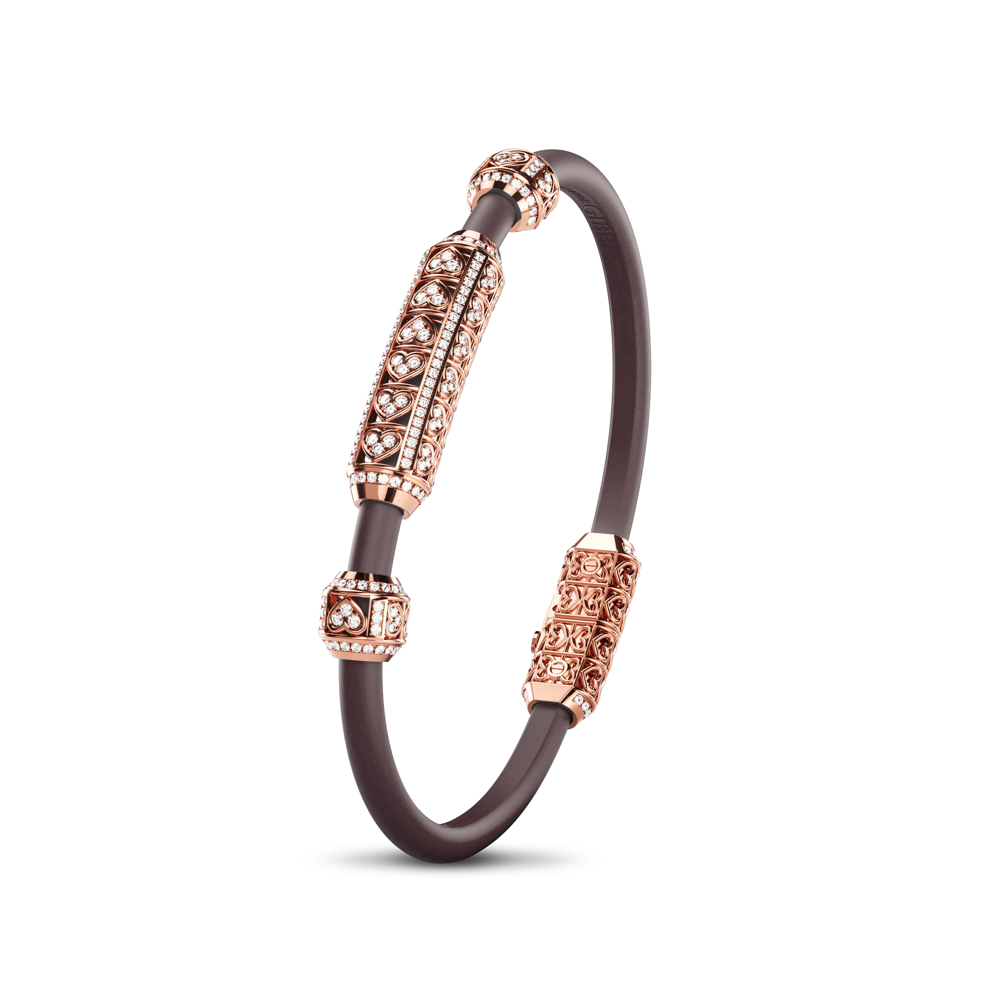 Bracelet Amphora Red Gold, 232 Diamonds