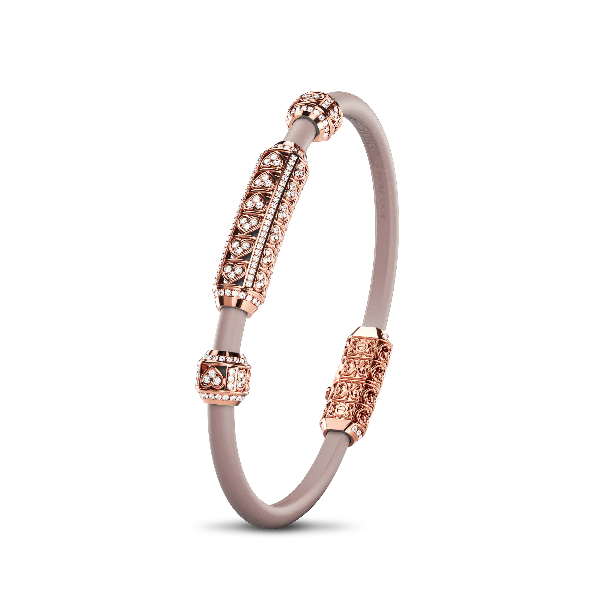 Bracelet Amphora Red Gold, 232 Diamonds
