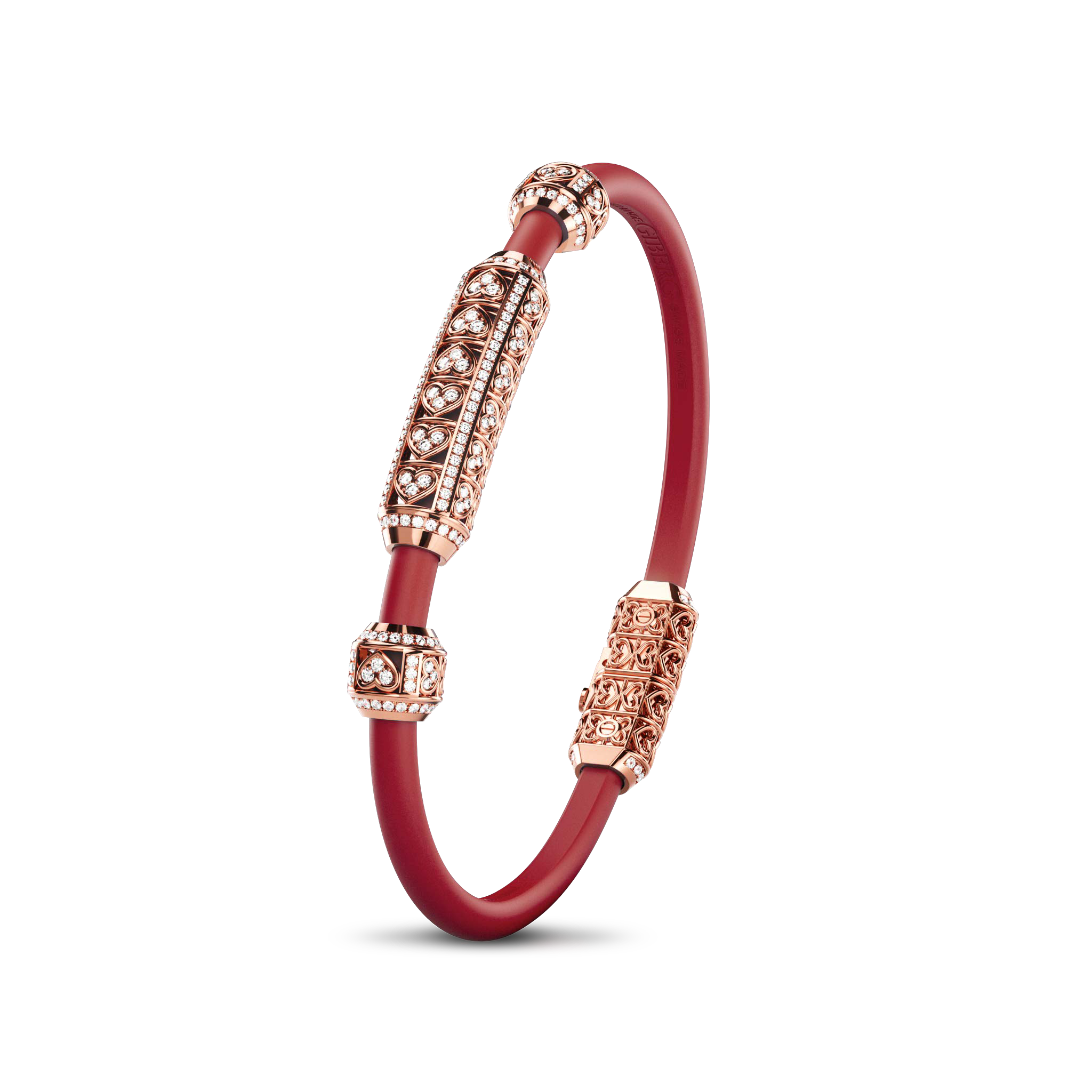 Bracelet Amphora Red Gold, 232 Diamonds