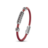 Single Bracelet Amphora, White Gold, 58 Diamonds