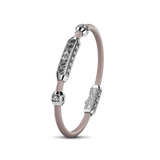 Single Bracelet Amphora, White Gold, 70 Diamonds