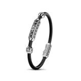 Single Bracelet Amphora, White Gold, 70 Diamonds