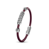 Single Bracelet Amphora, White Gold, 82 Diamonds