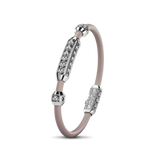 Single Bracelet Amphora, White Gold, 82 Diamonds