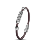 Single Bracelet Amphora, White Gold, 82 Diamonds