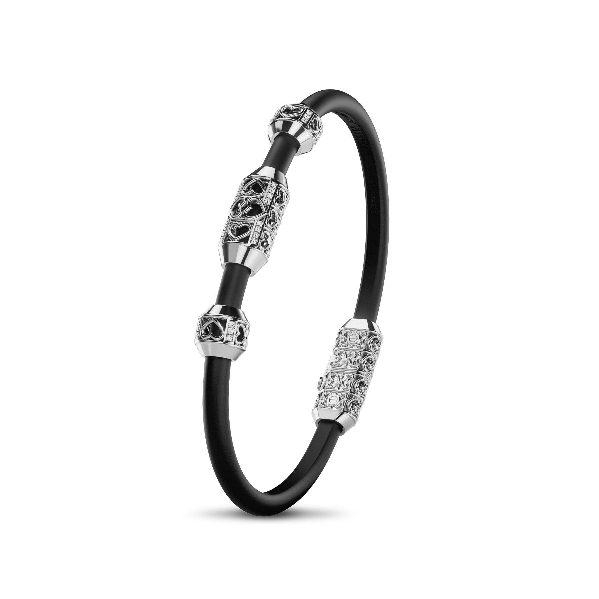 Bracelet Amphora, White Gold, 28 Diamonds