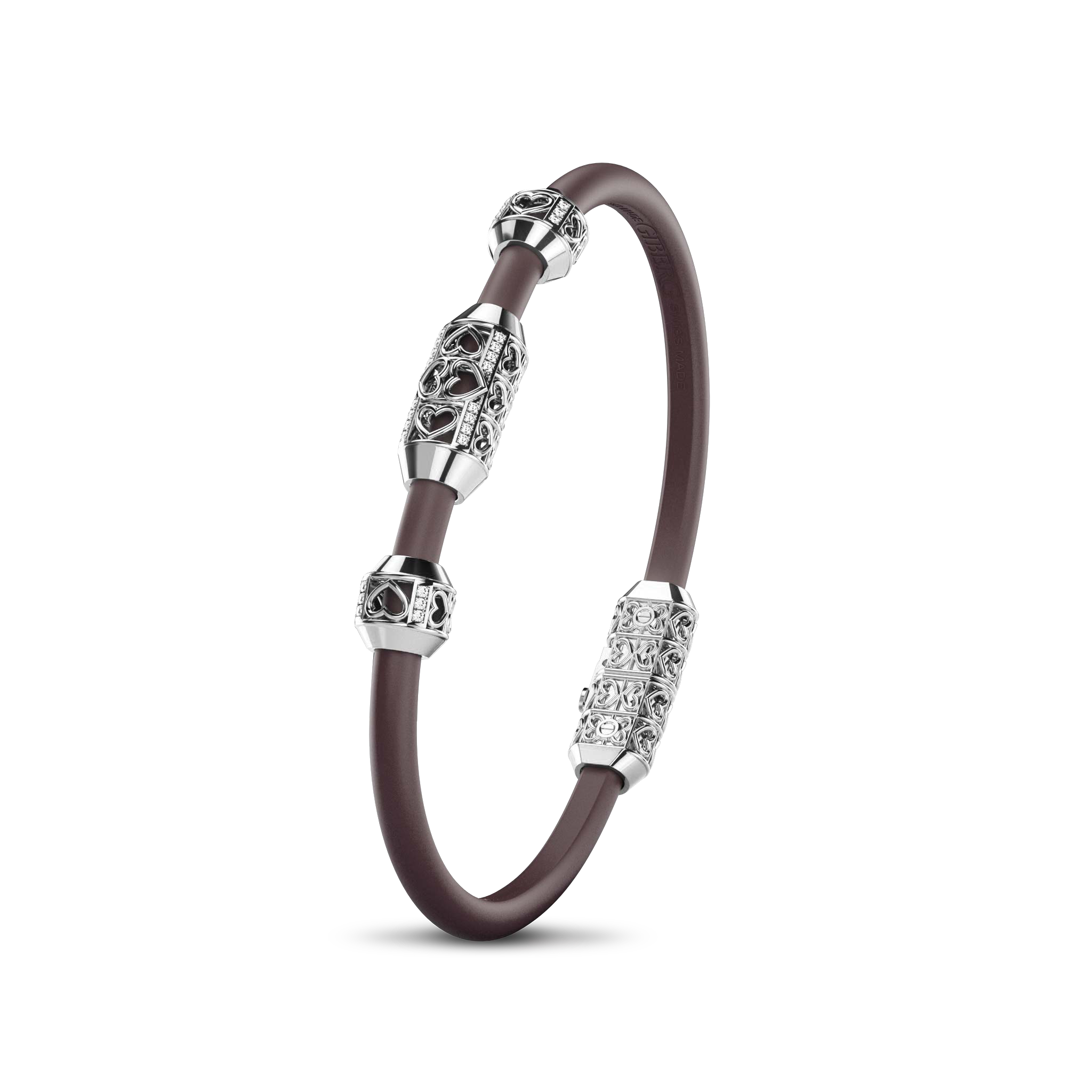 Bracelet Amphora, White Gold, 28 Diamonds