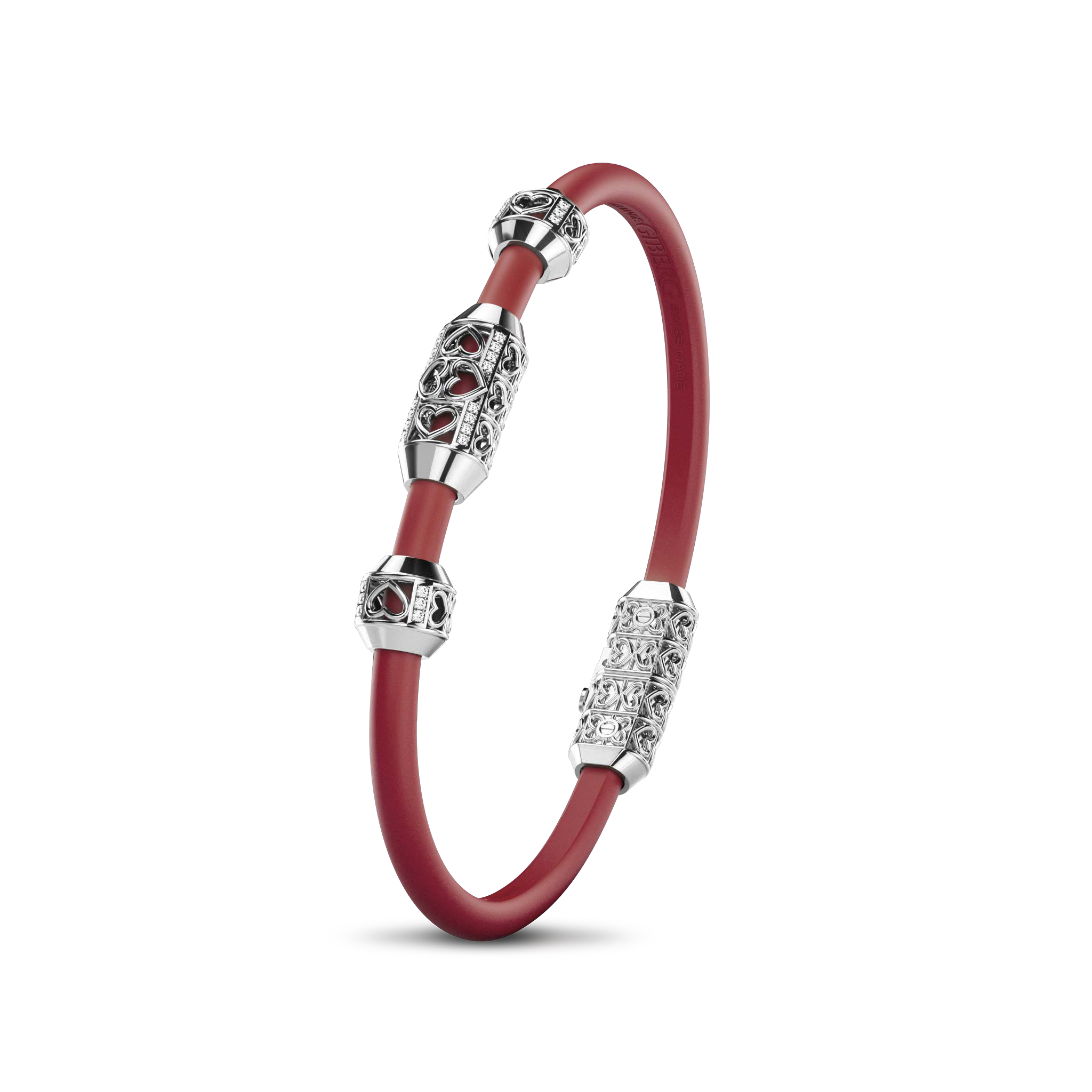 Bracelet Amphora, White Gold, 28 Diamonds