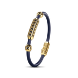 Single Bracelet Amphora, Yellow Gold, 58 Diamonds