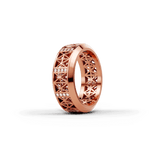 Ring Gladius, Red Gold, 36 Diamonds