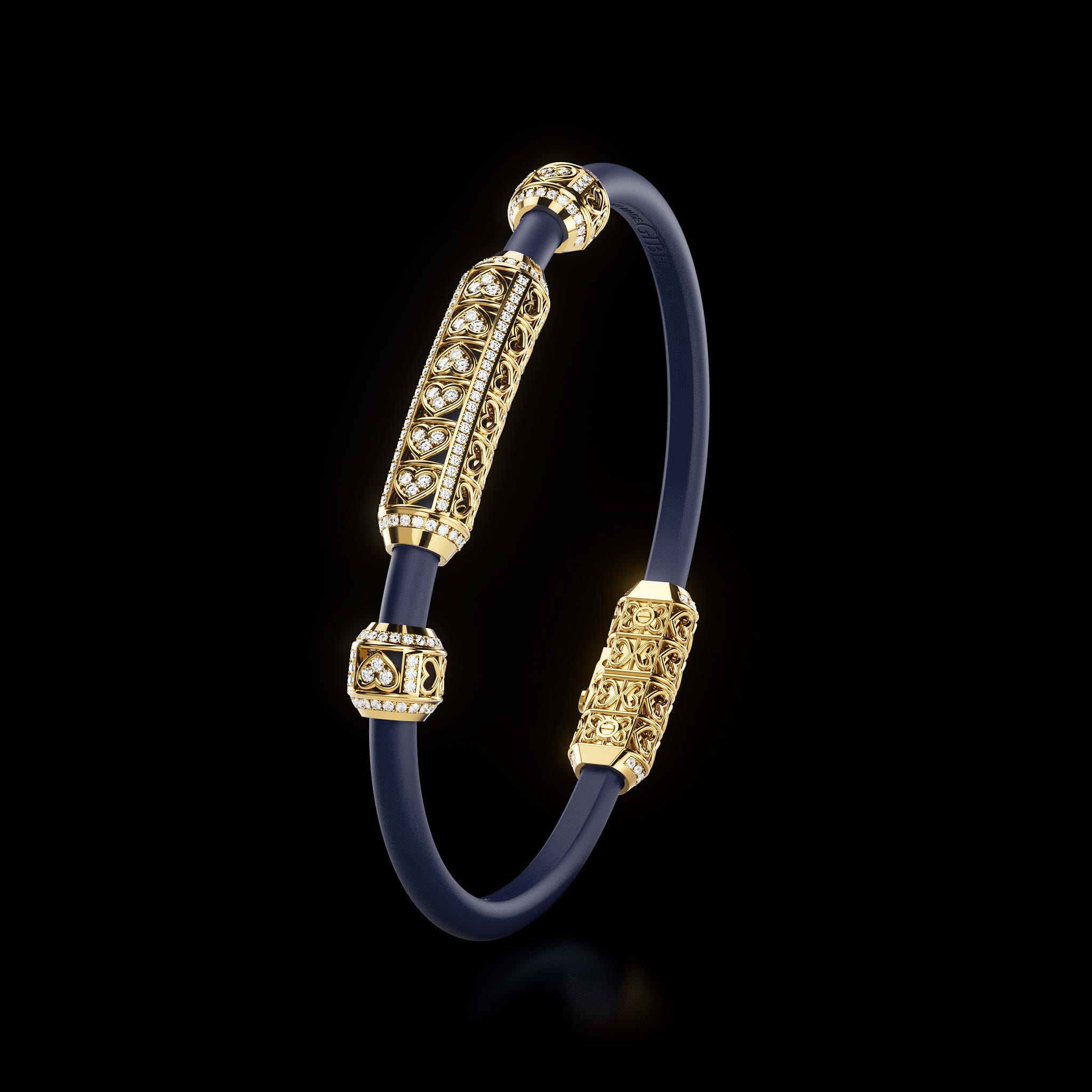 Single Bracelet Amphora, Yellow Gold