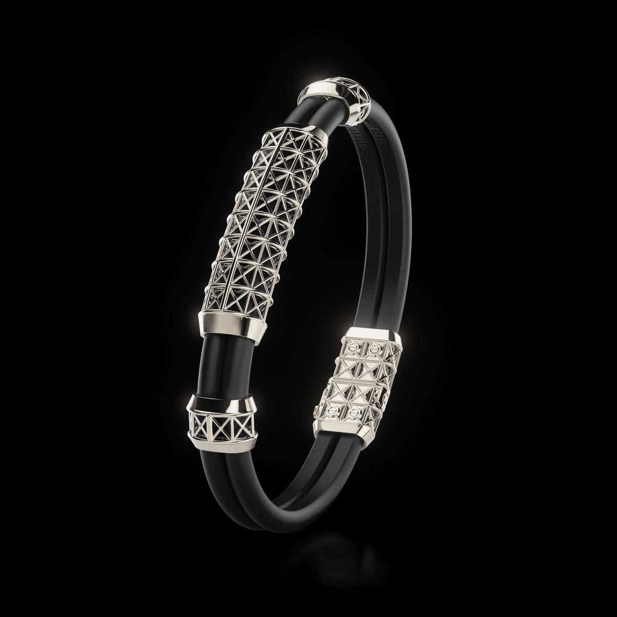 Double Bracelet Gladius, Platinum