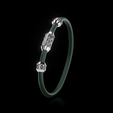 Bracelet Eldur, White Gold 17 Diamonds